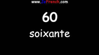 Learn Basic French  Numbers 50  60 [upl. by Oikim]