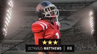 JUCO athlete Octavius Matthews highlights [upl. by Atisusej]