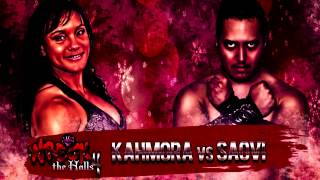 IWL Wreck the Halls 4 Kahmora vs Johnny Saovi 121215 [upl. by Glad]