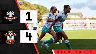 WOMENS HIGHLIGHTS Lewes 14 Saints  Full highlights from an opening day win at The Dripping Pan [upl. by Carline254]