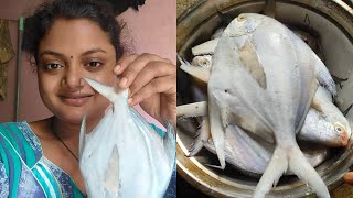 ଓଡିଆ Style Pomfret ମାଛ ଫ୍ରାଏ  Pomfret Fish Fry Recipe😋fishfry food viralvideo youtube [upl. by Salvucci]