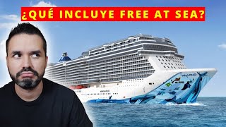 ¿Qué incluye la tarifa de cruceros de Norwegian Cruise Line en 2024   FREE AT SEA [upl. by Janella]