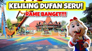 KELILING WISATA DUFAN ANCOL JAKARTA WAHANA BERMAIN TERBESAR DI INDONESIA [upl. by Yerocal]