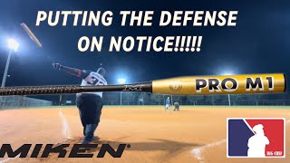 2024 MIKEN PRO M1 KYLE PEARSON USSSA BAT REVIEW [upl. by Llennahs]