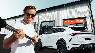 EXTREME LAMBORGHINI URUS REBUILD STARTS 1000HP GOAL  VLOG 1074 [upl. by Ardnaxela]