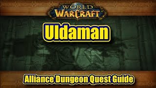 Classic WoW Uldaman Alliance Quest Guide [upl. by Airres]