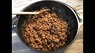 Boston Baked Beans with Franks and Brown Bread [upl. by Akila]