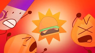 All our food keeps blowing up BFDI animation [upl. by Iggam]