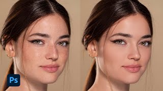 How to use Generative Fill AI For Skin Retouching in Photoshop [upl. by Tiler]