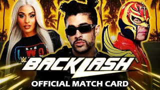 TEW 2020 Challenge Run  Backlash 2023 Official Match Card [upl. by Netta]