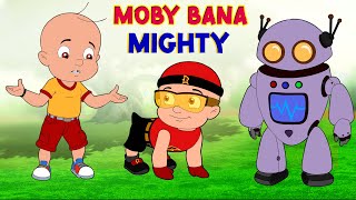 Mighty Raju  Moby Bana Mighty  Cartoon for kids  Funny Videos for kids [upl. by Claudine]