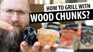 How to grill with Wood Chunks [upl. by Naihs578]