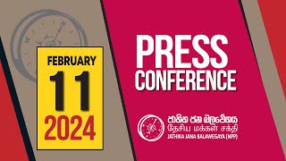 LIVE  NPP Press Conference  20240211 [upl. by Darnall]