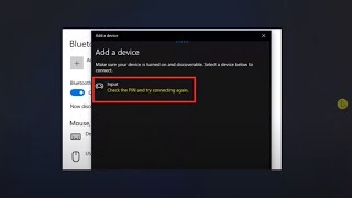 FIX “Check the PIN and try connecting again” Bluetooth Error on Windows 1110 [upl. by Ahseid]