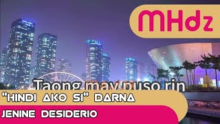 Hindi Ako Si Darna  Jenine Desiderio LyricsMinus OneKaraokeInstrumental Major PT HD [upl. by Corrina347]