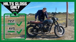 Je teste la hilt gloss Grey de Mutt Motorcycles [upl. by Ahsat]