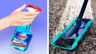 20 UNUSUAL AND EASY CLEANING HACKS TO MAKE YOUR HOUSE SPARKLE [upl. by Jehial]