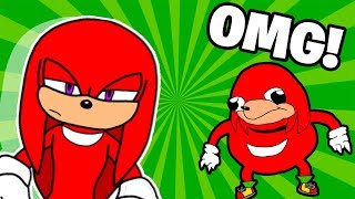 Knuckles Reacts To quot♪ UGANDAN KNUCKLES SONG  Animated Videoquot [upl. by Delamare]