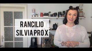 RANCILIO Silvia Pro X Inbetriebnahme [upl. by Rue]