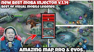 New update best moba injector v114 visual for mobile legends patch next project [upl. by Neitsirhc]