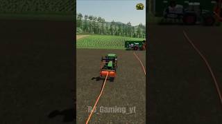 Spreading Liquid Manure With Pump Hoses Pipe  FS 22 🔥 shorts [upl. by Ettesel]