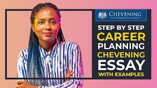 CHEVENING  Career Plan Essay [upl. by Krystal418]