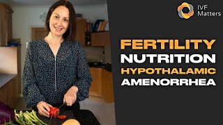 What Is Hypothalamic Amenorrhea Explained amp Importance of Nutrition In Fertility [upl. by Lynden353]