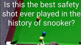 Is this the best snooker safety shot of all time by Kyren Wilson [upl. by Scully]