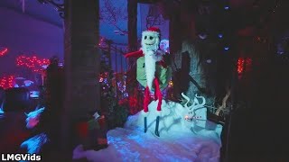 NEW Haunted Mansion Holiday  2024 POV  Disneyland Park California  4K 60FPS POV [upl. by Kenta]