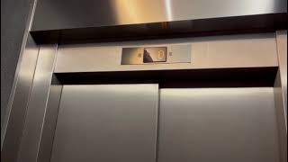 ¡super suave Ascensor schindler 5400 eurolift eléctrico MRL en el hotel Eurostar Madrid [upl. by Blanding]