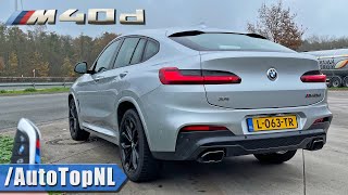 BMW X4 G02 M40d  REVIEW on AUTOBAHN by AutoTopNL [upl. by Rebeh203]