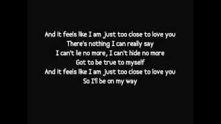 Alex Clare  Too Close lyrics video [upl. by Nalani137]