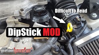 Dipstick MOD  Dip stick hard to read Nissn 350Z  Infiniti G35  AnthonyJ350 [upl. by Chil189]