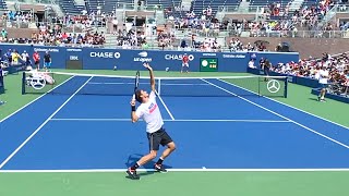 Roger Federer Serve Slow Motion  ATP Tennis Serve Technique [upl. by Mendelson]