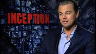 Leonardo DiCaprio  Inception Interview [upl. by Ecyaj]