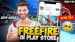 Finally Free Fire in Play Store 😍 [upl. by Enirac]