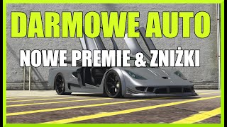 NOWOŚCI  DARMOWE AUTO  AKTUALNE PREMIE amp ZNIŻKI  GTA 5 ONLINE [upl. by Llenrep]