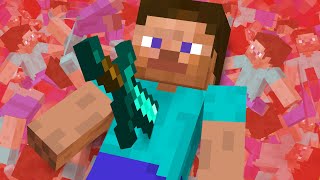 Minecraft but With Too Many Deaths [upl. by Sdlonyer]