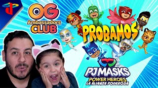 Jugando PJ MASKS La Alianza Poderosa con Hanabi en VIVO PS5 [upl. by Yenettirb712]