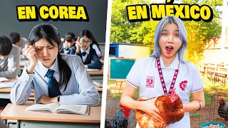 COREANA EN PREPA MEXICANA ES TAN DIFERENTE Chingu Amiga [upl. by Einapets]