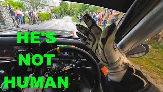 Best⚡Helmet Cam Video Jack☘️Newman at Chimay Escort Rally Belgium [upl. by Halonna]