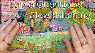 Top 3 Questions About Slow Stitching a Beginner Friendly Guide [upl. by Gherlein]