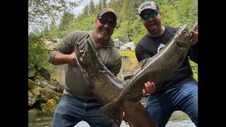 Salmon Fishing DIY Style in Ketchikan Alaska Full Video [upl. by Bluefarb]