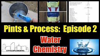 Pints amp Process Episode 2  Water Chemistry amp How to Find Your Water Profile [upl. by Guillema]