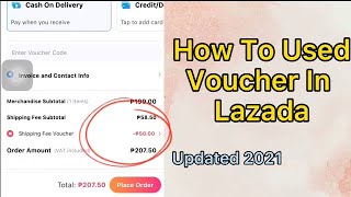 How To Use Voucher On Lazada In A Right Way [upl. by Booma]