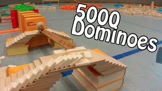 5000 Dominoes  The Never Ending Chain Reaction 002 HD [upl. by Lowe]