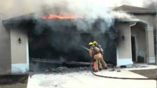 Lehigh Acres Florida house fire 12611 [upl. by Nylaf]