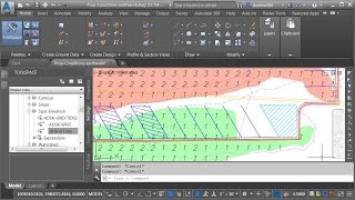 Using Civil 3D to Create a Cut amp Fill Earthwork Exhibit [upl. by Ardnik]