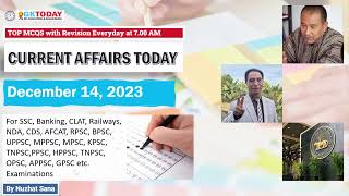 14 DECEMBER 2023 Current Affairs by GK Today  GKTODAY Current Affairs  2023 [upl. by Ambros927]