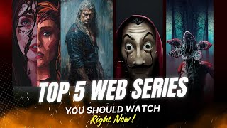 The 5 Best Web Series To Watch Right Now 2024 [upl. by Wilsey]